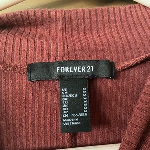 Forever 21 long sleeved cocktail dress